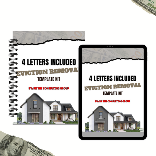 EVICTION REMOVAL BUNDLE (4 LETTERS INCLUDED)