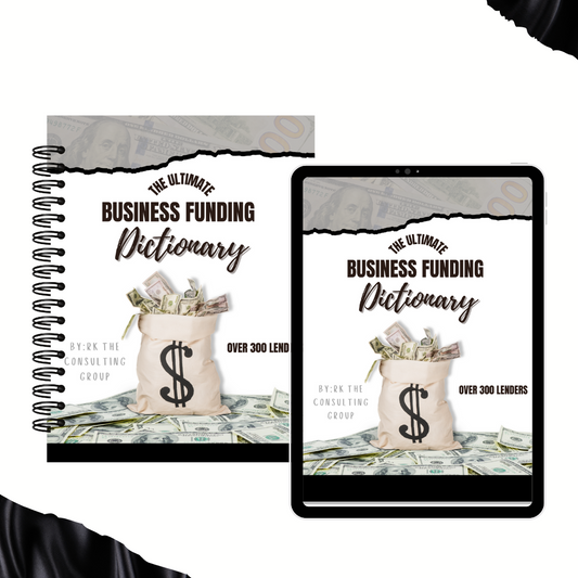 THE BUSINESS FUNDING DICTIONARY